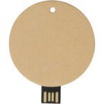 Clé USB 2.0 ronde en papier recyclé – Image 2