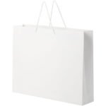 Sac en papier 170 g/m2 integra fait à la main avec poignées torsadées en plastique, 45 x 10 x 35 cm – Image 4