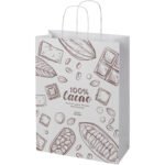 Sac en papier Kraft 120 g/m2avec poignées torsadées, 31 x 12 x 41 cm – Image 9