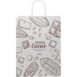 Sac en papier Kraft 120 g/m2avec poignées torsadées, 31 x 12 x 41 cm – Image 2
