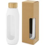 Bouteille Tidan de 600 ml en verre borosilicate avec grip en silicone – Image 8