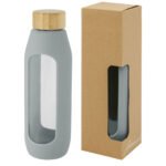 Bouteille Tidan de 600 ml en verre borosilicate avec grip en silicone – Image 10