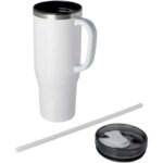 Mug isotherme Melbourne 1200 ml certifié RCS avec paille – Image 4