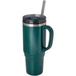 Mug isotherme Melbourne 1200 ml certifié RCS avec paille – Image 14