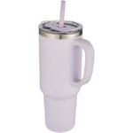 Mug Sydney 1200 ml double paroi certifié RCS avec isolation par le vide et couche de cuivre avec paille – Image 11