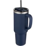 Mug Sydney 1200 ml double paroi certifié RCS avec isolation par le vide et couche de cuivre avec paille – Image 12