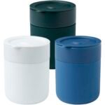 Gobelet en céramique Java de 330 ml avec revêtement en silicone et couvercle en plastique – Image 6