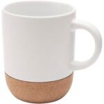 Mug Billie en céramique pour sublimation de 300 ml avec détails en liège