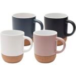 Mug Billie en céramique de 300 ml avec détails en liège et finition matte – Image 5