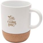 Mug Billie en céramique de 300 ml avec détails en liège et finition matte – Image 3