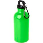 Bouteille d'eau Oregon de 400 ml simple paroi en acier recyclé certifié RCS avec mousqueton – Image 15