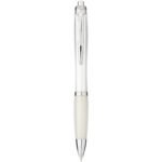 Stylo bille avec corps et grip colorés Nash (encre bleue) – Image 2