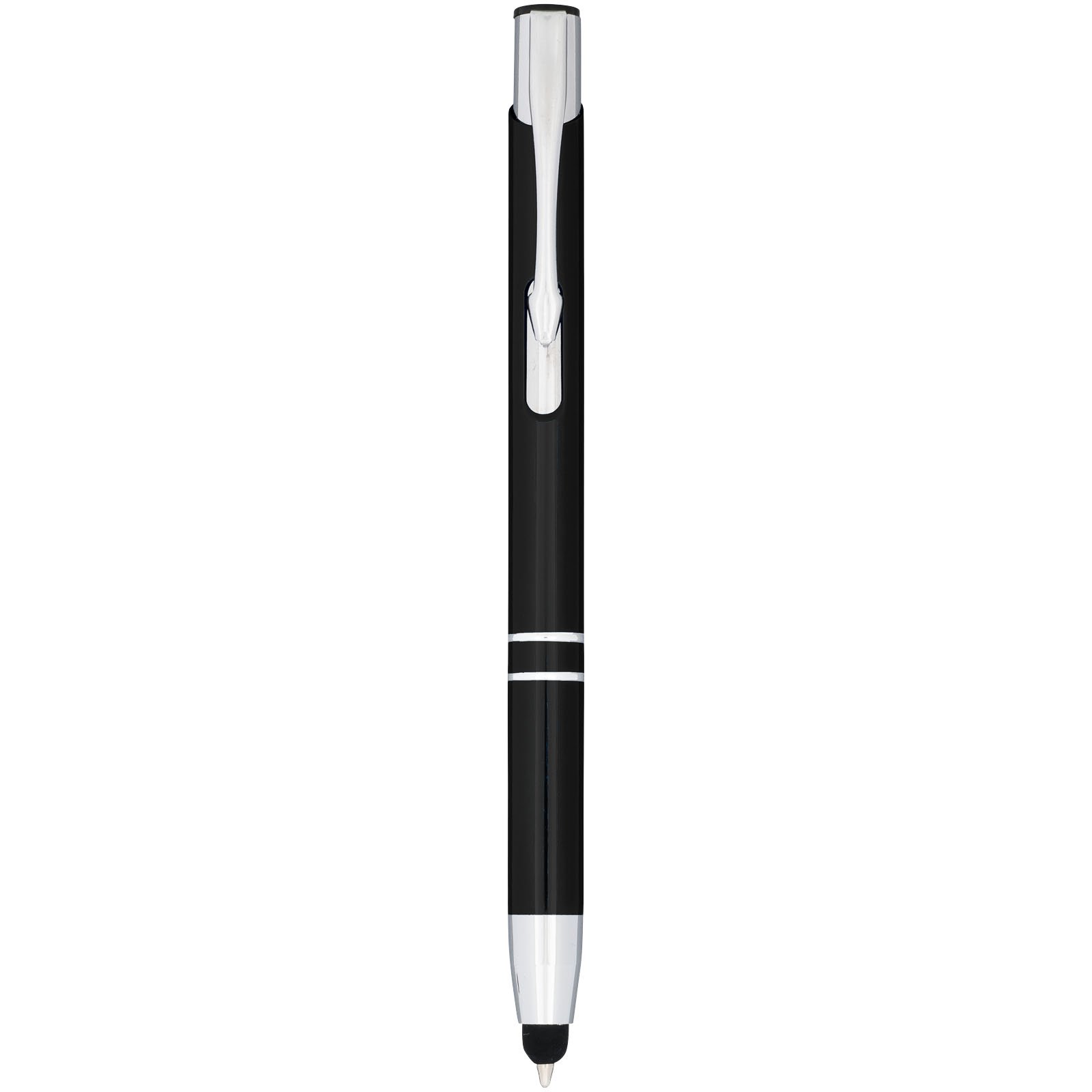 10729800-1 Stylet Stylo bille métallique Moneta (encre bleue) – Image 1