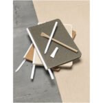 Stylo à bille Asilah en papier recyclé (encre bleue) – Image 4