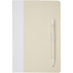 Ensemble carnet de notes format A5 et stylo bille, à partir de briques de lait recyclées, Dairy Dream – Image 2