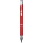 Stylo bille en aluminium recyclé Moneta (encre noire) – Image 8