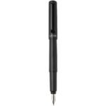 Stylo plume Lucetta en aluminium recyclé (encre noire) – Image 2