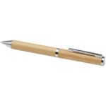Coffret cadeau stylo bille et stylo roller Apolys en bambou  (encre noire) – Image 6