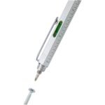 Stylo multifonction Dora en aluminium recyclé (encre noire) – Image 6