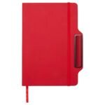 Carnet à couverture rigide Nexus A5 avec stylo et crayon (encre noire) – Image 7