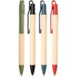 Stylo bille Liliana en papier de canne à sucre (encre bleue) – Image 6