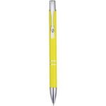 Stylo bille en aluminium recyclé Moneta (encre bleue) – Image 8