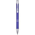 Stylo bille en aluminium recyclé Moneta (encre bleue) – Image 12