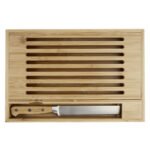 Planche à découper en bambou Pao avec couteau – Image 2