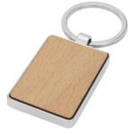 Porte-clés rectangulaire Mauro en bois de hêtre – Image 7