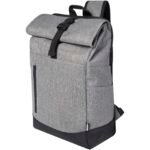 Sac à dos Libra recyclé GRS avec rabat enroulable pour ordinateur portable de 15,6" 12L – Image 7