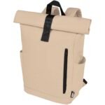 Sac à dos Byron de 18 L en RPET GRS 15,6" avec dessus enroulable