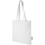 Sac shopping Madras en coton certifié GRS de 140 g/m2 de 7 L – Image 6