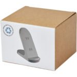 Socle de charge sans fil Loop de 15 W à double bobine en plastique recyclé certifié RCS – Image 5