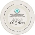 Tapis de charge sans fil Freal de 15 W en plastique recyclé – Image 4