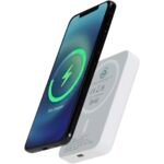 Batterie de secours Acrab magnétique sans fil de 5 000 mAh et 15 W avec PD de 20 W - fabriquée en plastique recyclé – Image 9