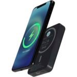 Batterie de secours Acrab magnétique sans fil de 5 000 mAh et 15 W avec PD de 20 W - fabriquée en plastique recyclé – Image 10