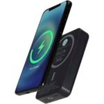 Batterie de secours Acrab magnétique sans fil de 10 000 mAh et 15 W avec PD de 20 W - fabriquée en plastique recyclé – Image 10