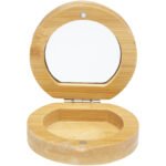 Miroir de poche Afrodit en bambou – Image 6
