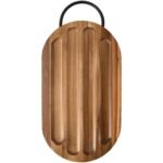 Planche à découper Prestige en acacia avec couteau à pain – Image 2