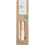 Bougies d’aspect craie Originalhome par lot de 4 – Image 3