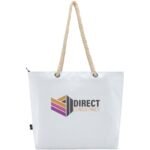 Sac shopping Panama recyclé GRS isotherme de plage avec poignées en cordelette 23L – Image 3