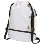 Sac de sport Nomad à cordon en matériaux recyclés certifiés GRS avec compartiment inférieur de 18 L – Image 8