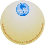 Post-its recyclés Sticky-Mate® en forme de cercle – Image 5