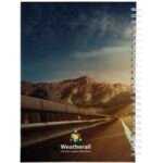 Agenda non daté Desk-Mate® à couverture rigide A5 – Image 3