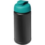 Bouteille de sport Baseline de 500 ml recyclée avec couvercle rabattable – Image 17