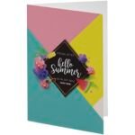 Carte de vœux A6 Herald