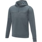 Sweat à capuche anorak à demi zip Sayan pour homme – Image 10