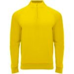 Sweatshirt Epiro à manches longues unisexe avec fermeture demi-zip