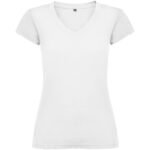 T-shirt Victoria à col en V et manches courtes pour femme – Image 9