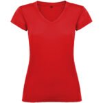 T-shirt Victoria à col en V et manches courtes pour femme – Image 14